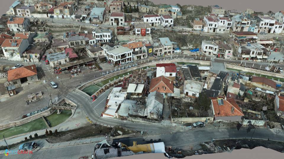 Konya/Sille 3D Kent Modeli